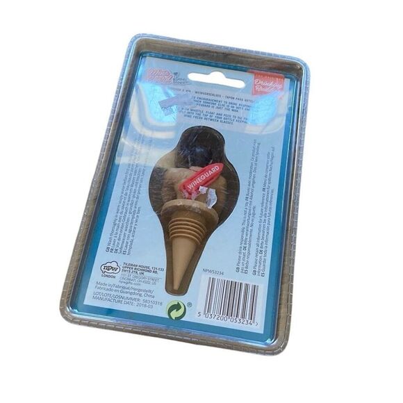 NWT Wine Guard Bottle Stopper Lifeguard Beach Theme Gift Item Stocking Stuffer - Picture 2 of 4